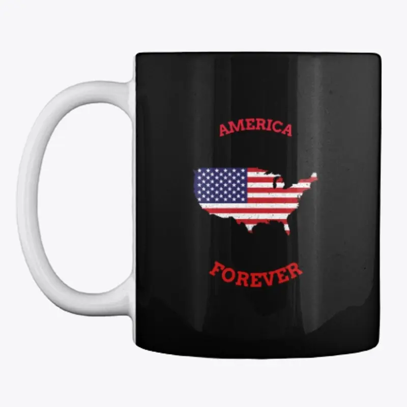 America Forever Mug (Black)